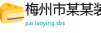 梅州市某某装饰材料有限公司